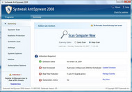 Systweak AntiSpyware 2008 screenshot